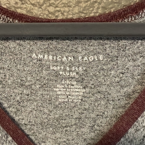 Soft Purple And Grey Sweater - Picture 2 of 2